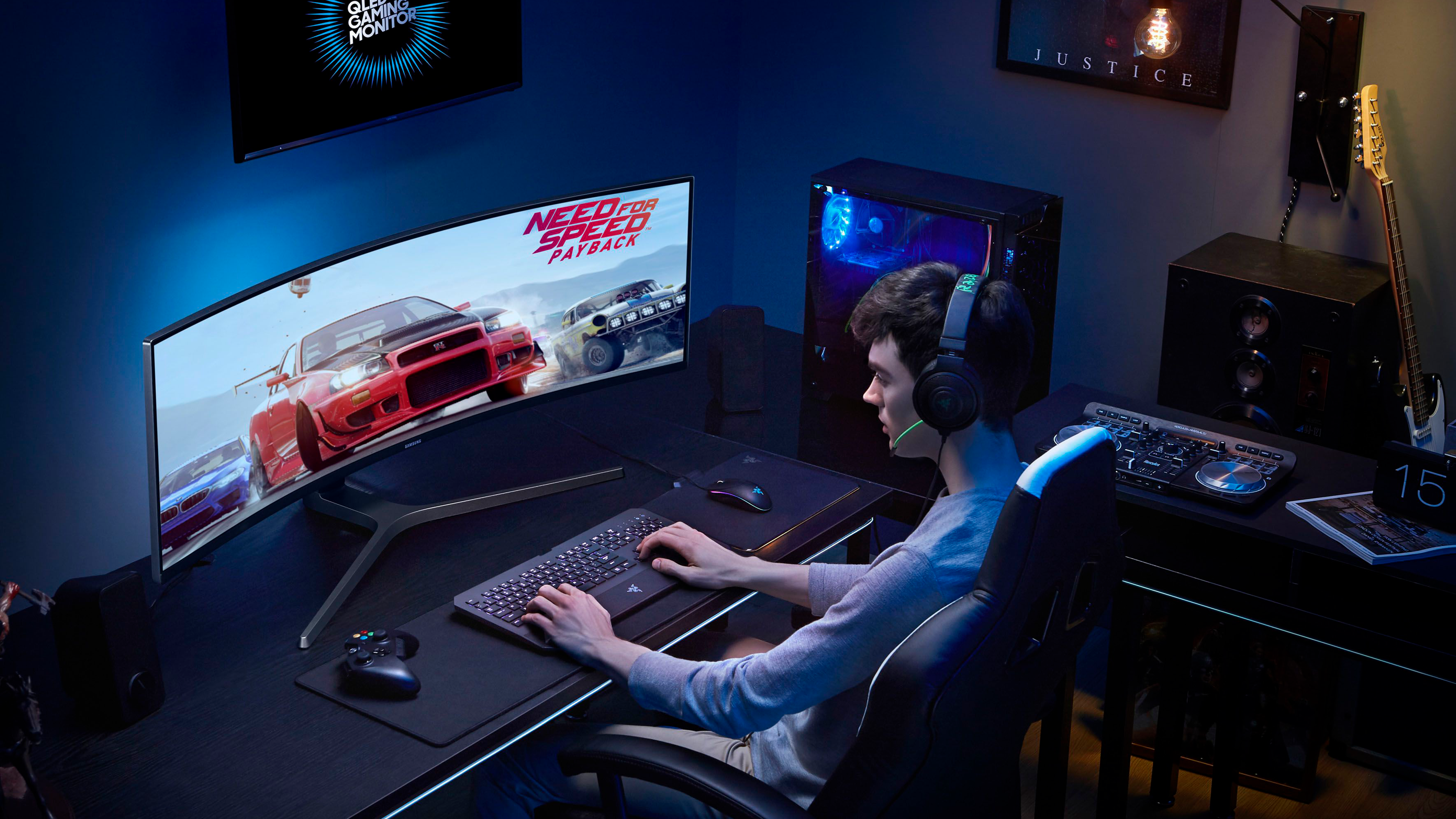 Monitores gamer